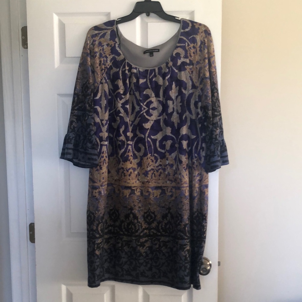 🔥 Chris McLaughlin women’s dress, Size 18W, barely worn.